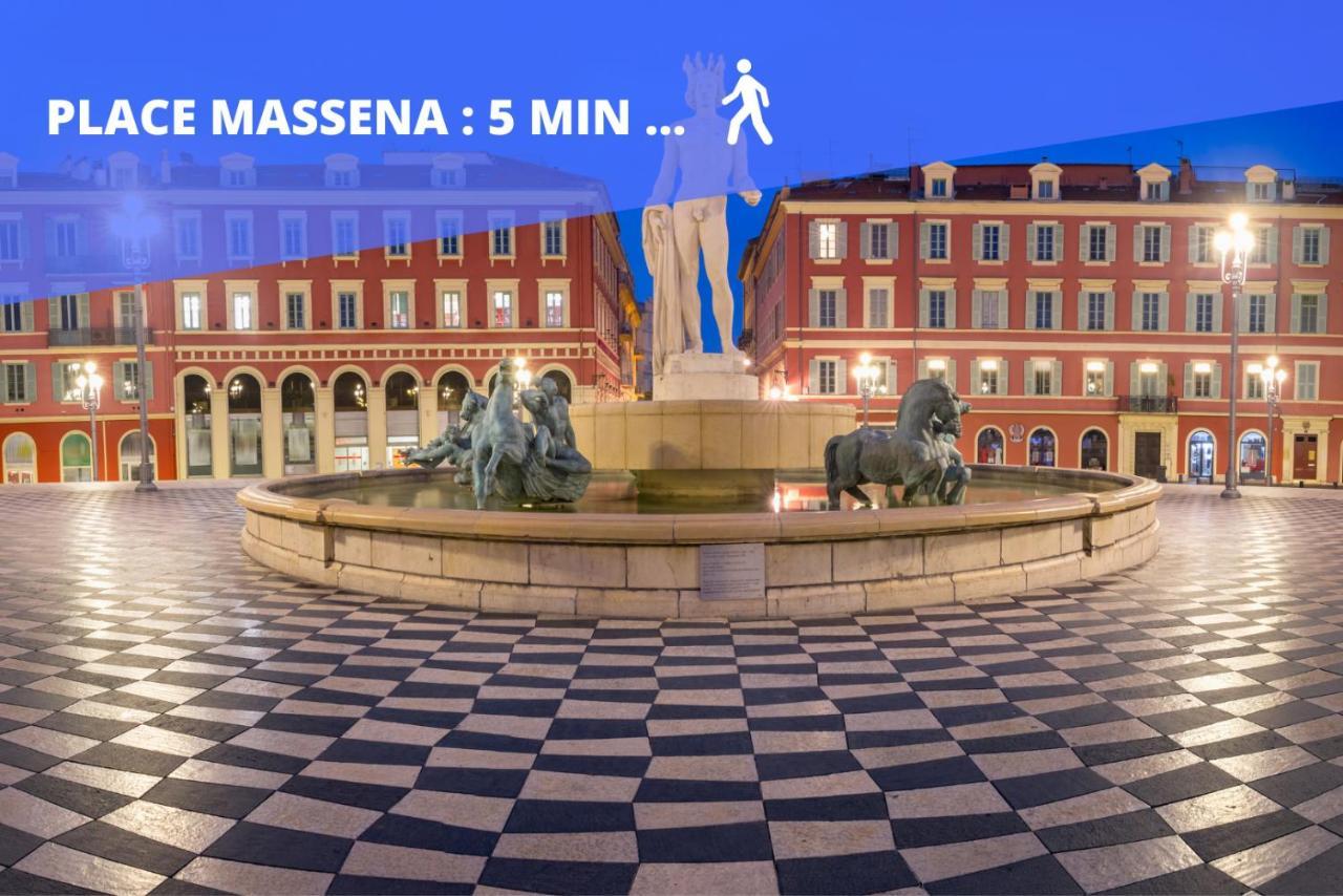 Casa Alma. Hyper Centre. Luxe. Apartment Nice Bagian luar foto